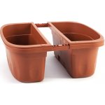 Bama Klunia 40 30230 truhlíky 40 x 19,8 x 18,5 terakota – Sleviste.cz