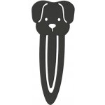 Pes záložka z 3D tiskárny | Psí 3D záložka | Svíčkománie3D Barva: Černá pastelová – Zboží Dáma