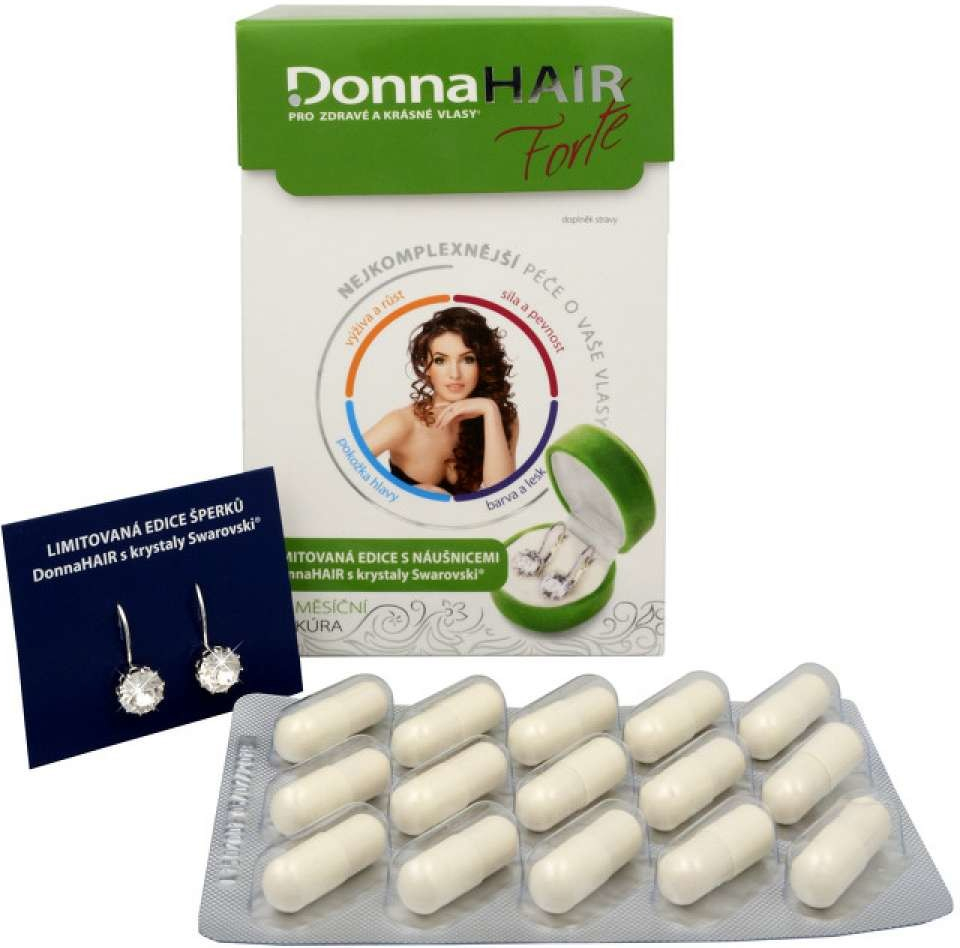 Donna Hair Forte 3 měsíční kúra 90 kapslí od 596 Kč - Heureka.cz