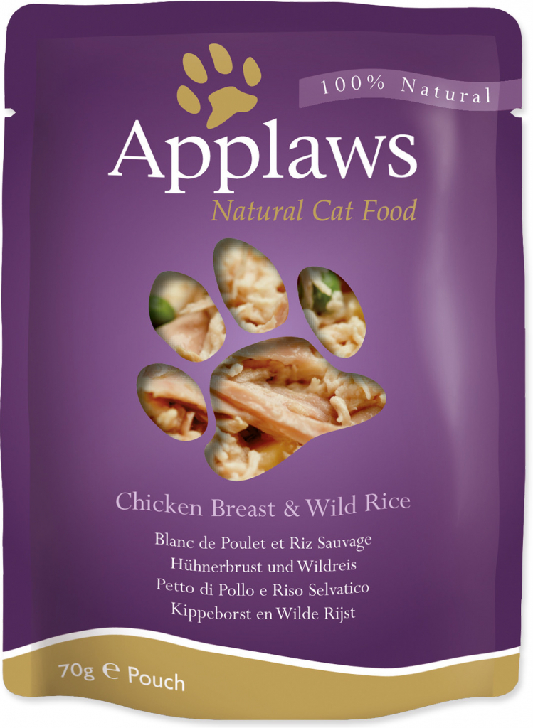 Applaws kuře prsa & divoká rýže 70 g