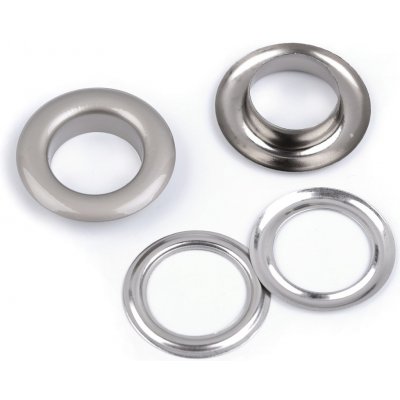 Průchodky s podložkou vnitřní Ø16 mm / vnější Ø27 mm matné, velké, 1 nikl – Hledejceny.cz