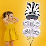 Veselé balónky zebra – Zboží Dáma