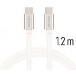 Swissten 71527201 Textile datový kabel USB-C 1,2 m – Zboží Mobilmania