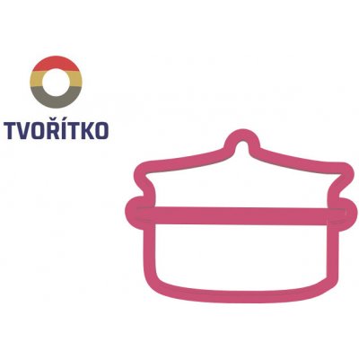 TVOŘÍTKO Hrnec - obrysové vykrajovátko – Hledejceny.cz