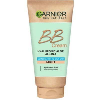 Garnier Hyaluronic Aloe All-In-1 BB Cream hydratační BB krém pro mastnou a smíšenou pleť Bright 50 ml – Zbozi.Blesk.cz