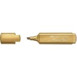 Faber-Castell Textliner 1546 Metallic metalická zlatá 154626 – Hledejceny.cz