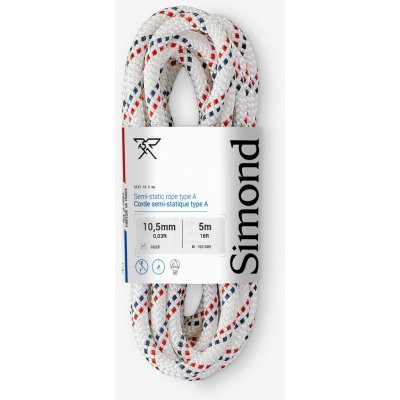 SIMOND Polostatické lano Stat 10,5 mm × 5 m – Hledejceny.cz