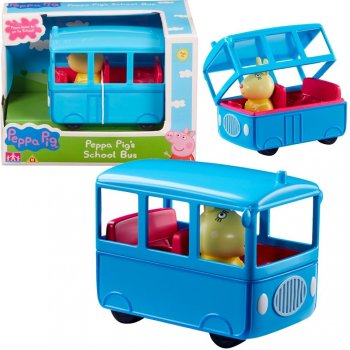 TM Toys Peppa Pig školní autobus s figurkou