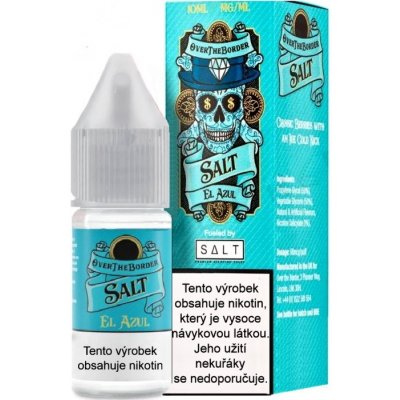 Juice Sauz SALT The Border El Azul 10 ml 20 mg – Hledejceny.cz