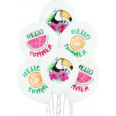 Paper Design Nafukovací balónky Hello Summer – Zboží Mobilmania