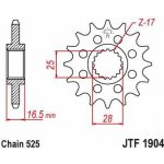 JT Sprockets JTF1904-16RB – Zboží Mobilmania