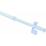 Gardinia Vzpěrná tyčka Press&Go s koulemi, bílá, 80 - 110 cm – Hledejceny.cz