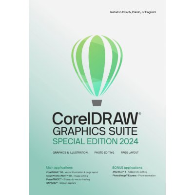 CorelDRAW Graphics Suite Special Edition 2024 CZ PL ESD ESDCDGS2024SECZPL – Zboží Mobilmania