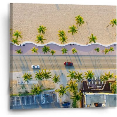 Sablio Obraz Pobřeží - 50x50 cm – Hledejceny.cz