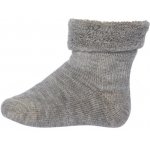 mpDenmark teplé ohrnovací merino ponožky Černá – Zboží Dáma