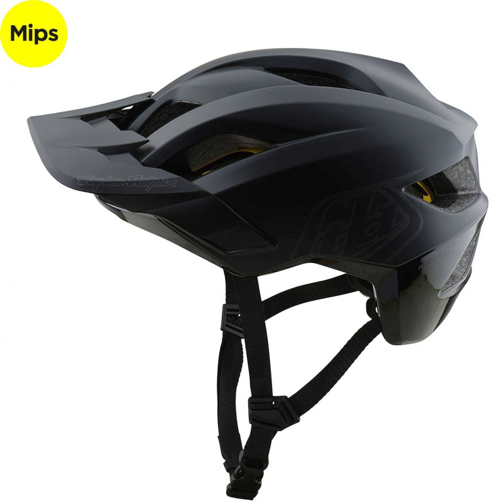 TROY LEE DESIGNS Flowline MIPS Point Black / Charcoal 2025