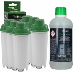 Filter Logic CFL-950B DeLonghi DLS C002 6 ks + EcoDecalk odvápňovač 500 ml – Zboží Dáma