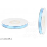 Světle modré saténové stuhy - 25 m / 0,6 cm – Zboží Dáma