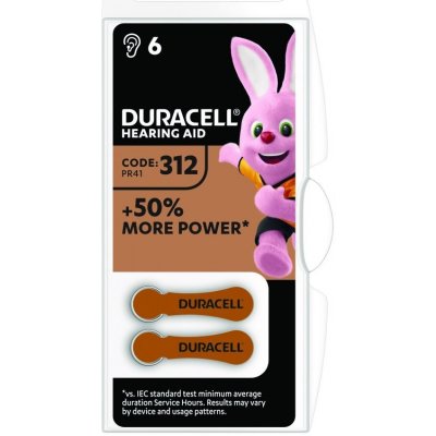 Duracell HA 312 6ks 42433 – Zboží Mobilmania