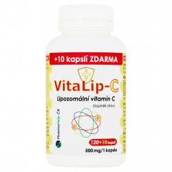 VitaLip-C lipozomální vitamín C 120+10 kapslí