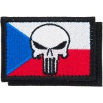 Nášivka: Vlajka Česká republika PUNISHER [64x44] [ssz] barevná – Hledejceny.cz
