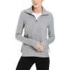 Dámská mikina Bench Funnel Neck Zip Through Winter Grey Marl MA1054