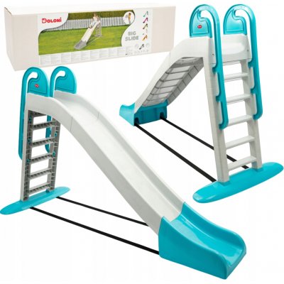 Doloni skluzavka šedo-zelená 243 cm – Zbozi.Blesk.cz