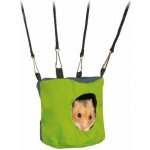 Šustící jeskyň pro křečka, na zavěšení do klece 10x9 cm – Sleviste.cz