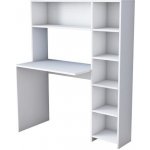 Asir | Pracovní stůl s policí RANI 113,2 x 141,8 cm bílá | AS1745 – Sleviste.cz