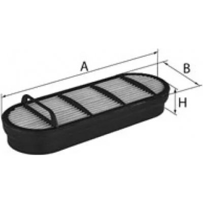 MANN FILTER Vzduchový filtr CF 3240 – Hledejceny.cz