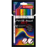 Stabilo pen 68 Brush Arty 12 ks 568/12-21-20 – Zboží Živě