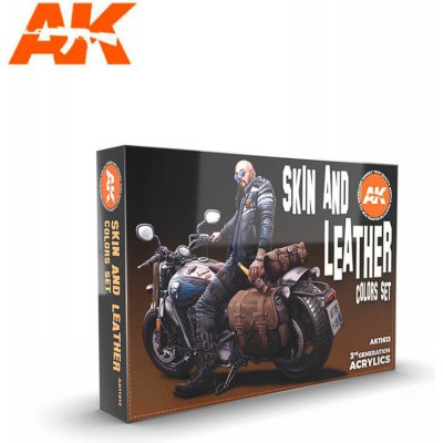 AK-Interactive Skin and Leather Colors Set – Zboží Živě