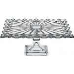 Crystal Bohemia Pierced podnos na dort 320 mm – Zboží Dáma