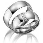Marrya H TI 06 Titanový snubní prsten – Zboží Mobilmania