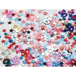 Age 30 Multi-Coloured Birthday Confetti