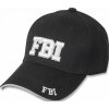 Kšíltovka Baseball s nápisem FBI ČERNÁ