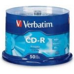 Verbatim CD-R 700MB 52x, Super AZO, spindle, 50ks (43343) – Zbozi.Blesk.cz