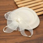 B-TOP Dámský FASCINÁTOR KLOBOUČEK - béžový Typ: Typ 1 – Zboží Dáma B-TOP Dámský FASCINÁTOR KLOBOUČEK - béžový Typ: Typ 1 – Zboží Dáma