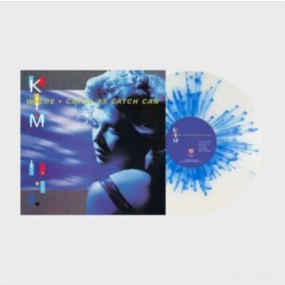 Kim Wilde - Catch As Catch Can- Clear With Blue Splatter Edition LP – Zbozi.Blesk.cz