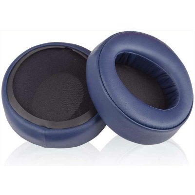 eses náušníky pro sluchátka Sony MDR-XB950BT XB950N1 XB950B1 XB950AP modré kožené – Zboží Mobilmania