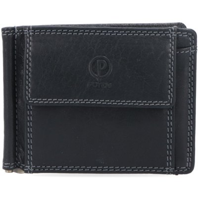 Poyem Andora Pánská kožená peněženka dolarka 5210 černá – Zboží Mobilmania