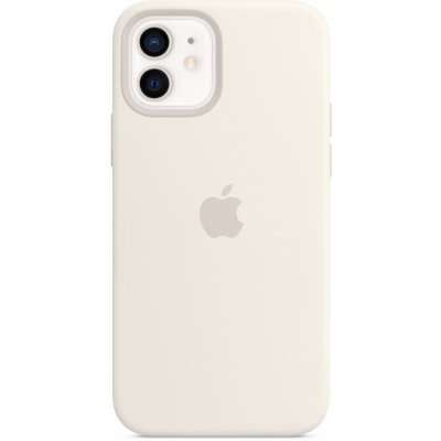 Apple iPhone 12 mini Silicone Case with MagSafe White MHKV3ZM/A – Zboží Mobilmania