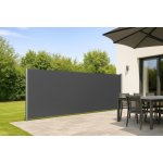 JAGO Výsuvná boční zástěna, 200 x 500 cm, antracit – Sleviste.cz