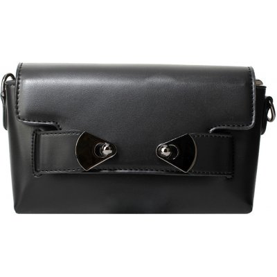 L&S černá taška Anna Grace Cross Body s černým kovovým dílem LS-AG00732 black – Hledejceny.cz