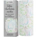 T-Tomi VELKÁ BAVLNĚNÁ TETRA OSUŠKA ANIMALS ZVÍŘÁTKA – Zboží Mobilmania