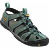 Dámské trekové boty Keen Clearwater CNX Leather W mineral blue/yellow modrá