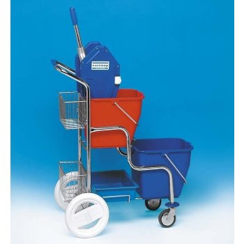 Eastmop úklidový vozík KAMZÍK 2 košíky kaskáda 21009K