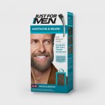 Just For Men Hair Mustache And Beard M-35 MEDIUM BROWN středně hnědá – Zboží Mobilmania