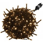 Goleto Vánoční LED osvětlení 40 m teplá bílá 400 LED zelený kabel – Hledejceny.cz