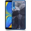 Pouzdro a kryt na mobilní telefon Samsung Pouzdro ACOVER Samsung Galaxy A7 2018 A750F s motivem Polygons